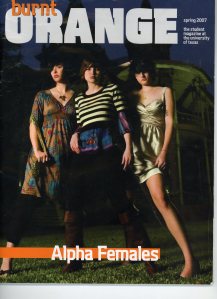 Profile article of an "Alpha Female" featured in the Spring 2007 issue.